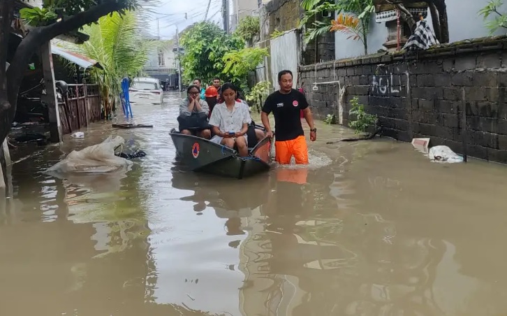 Korban Tewas Banjir Bali 18 Jiwa, Denpasar Alami Kerusakan Terparah